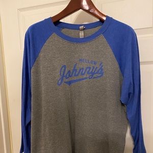 Mellow Johnny’s Raglan tshirt men’s xxl